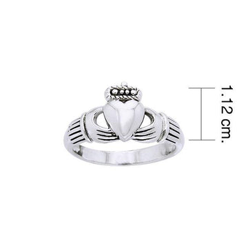 Celtic Claddagh Ring TRI965 - Jewelry